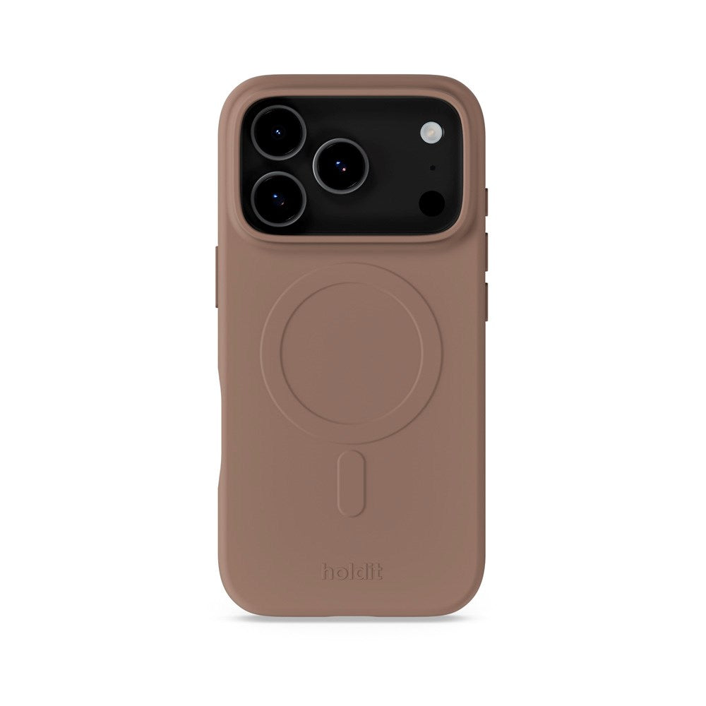 Holdit iPhone 17 Pro Soft MagSafe Case - Mocha Brown