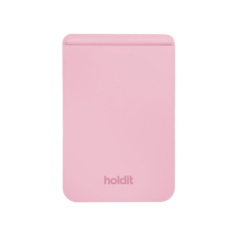 Holdit MagSafe Silicone Card Holder - Pink