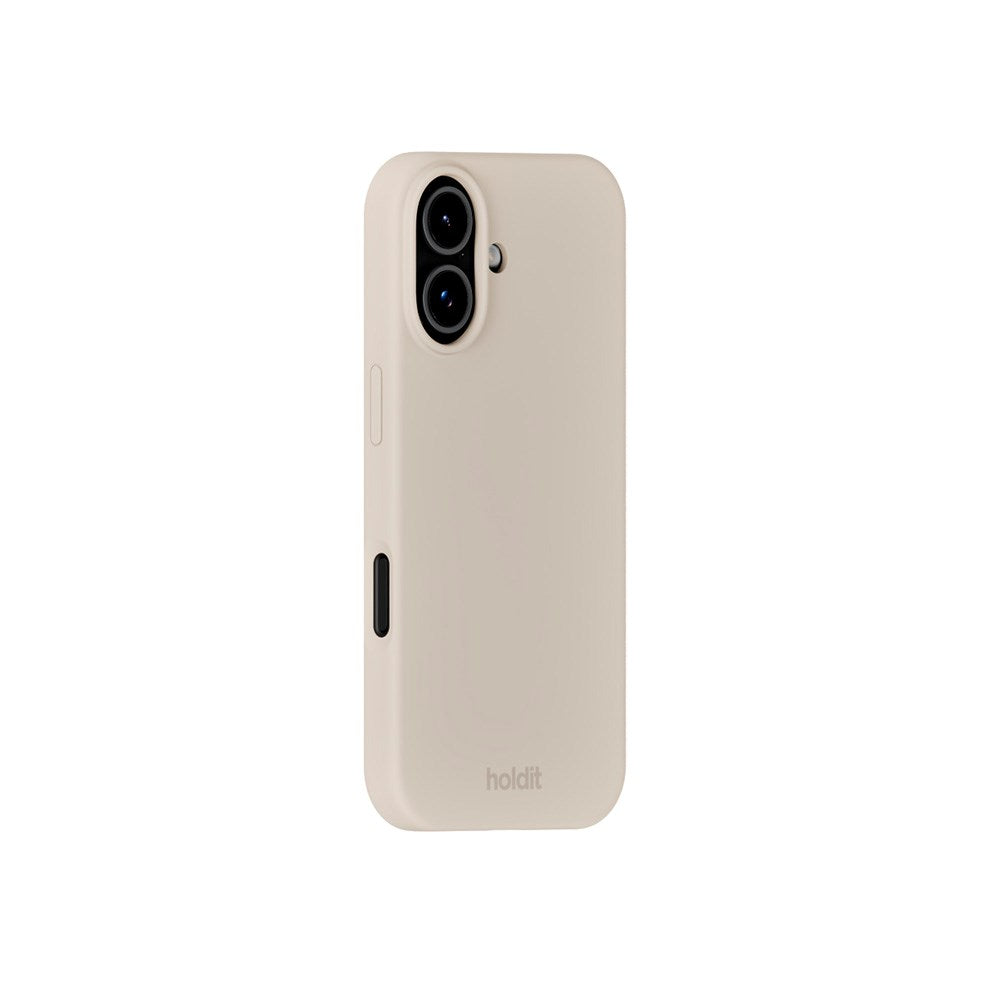 Holdit iPhone 17 Soft Touch Silicone Case - Light Beige