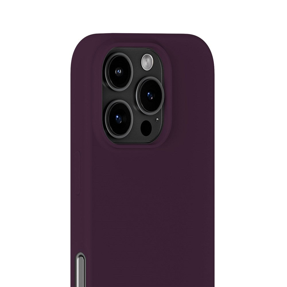 Holdit iPhone 16 Pro Soft Touch Silikone Case - Deep Plum