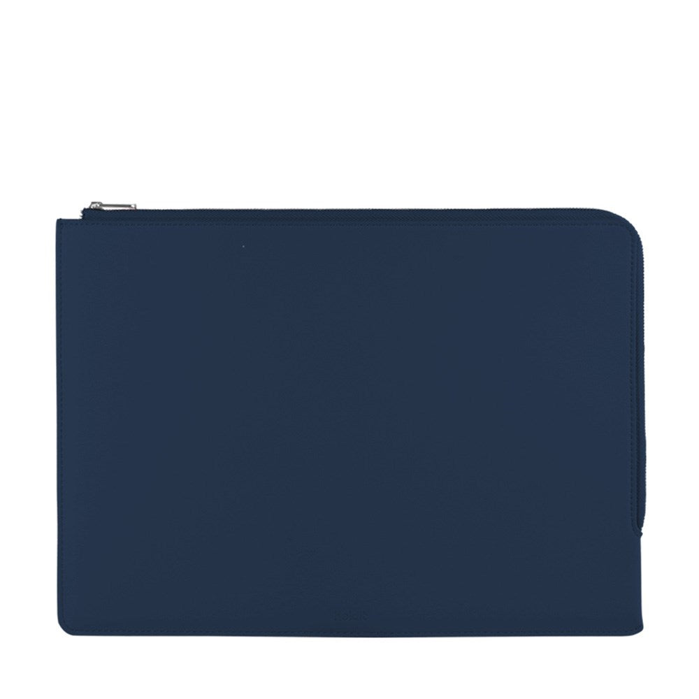Holdit Faux Leather Sleeve for MacBook / Laptop 14" (34.2 x 24.2cm) - Midnight Blue
