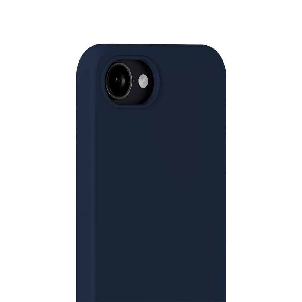 Holdit iPhone 16e Soft Touch Silikone Case - Midnight Blue
