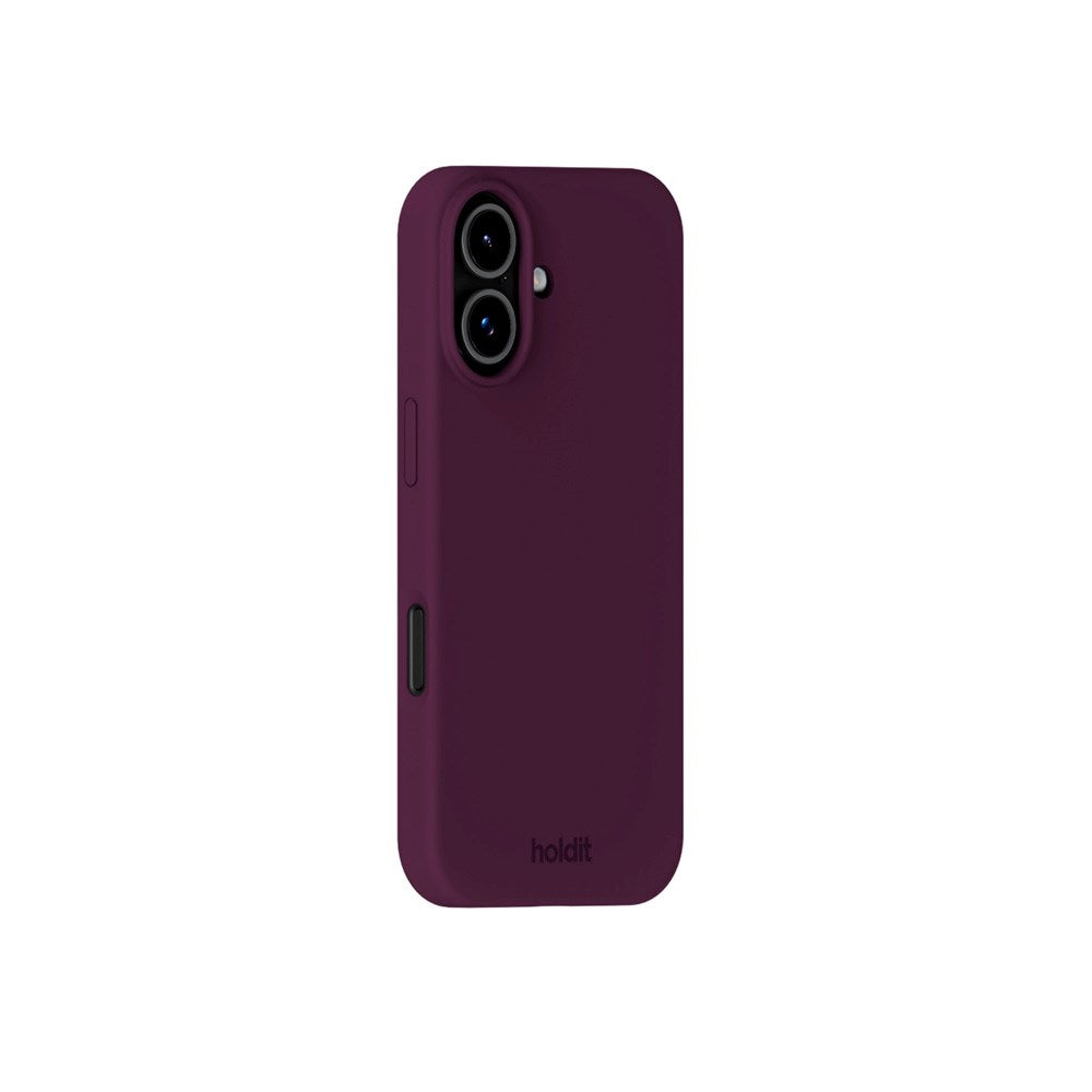 Holdit iPhone 17 Soft Touch Silicone Case - Deep Plum