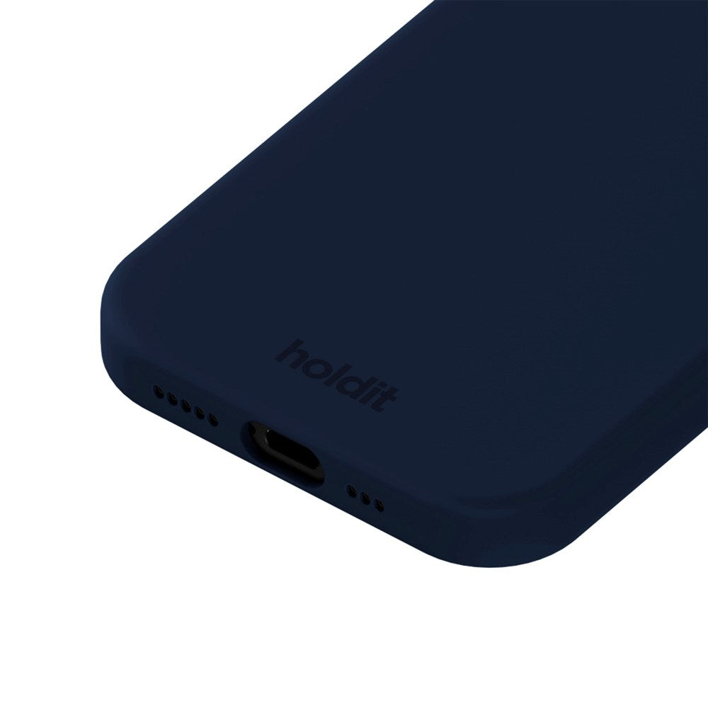 Holdit iPhone 17 Soft Touch Silicone Case - Midnight Blue