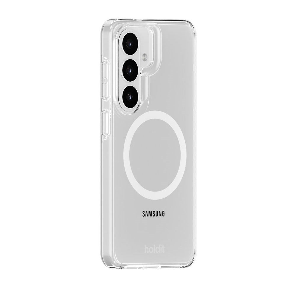 Samsung Galaxy S26+ (Plus) Holdit MagSafe Case - Transparent / White