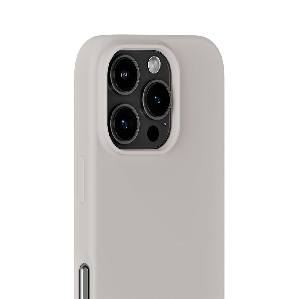 iPhone 16 Pro Holdit Soft Touch Silicone Case - Wool Gray