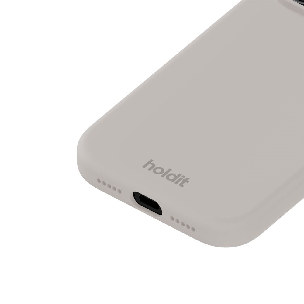 iPhone 17 Pro Max Holdit Soft Touch Silicone Case - Wool Gray