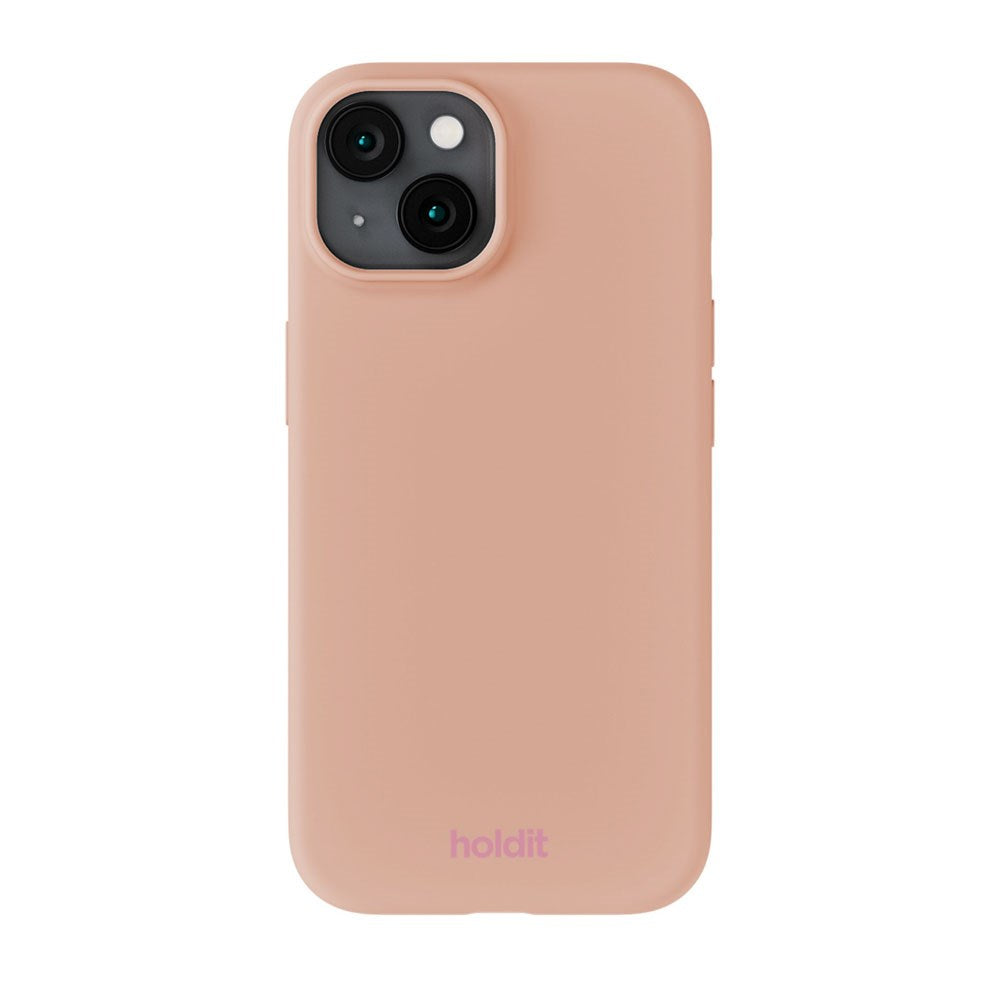 iPhone 14 / 13 Holdit Soft Touch Silicone Case - Bare Pink