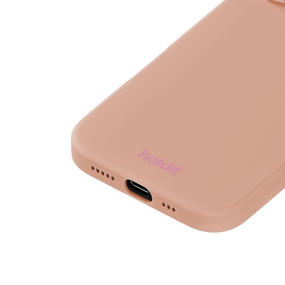 iPhone 16 Holdit Soft Touch Silicone Case - Bare Pink