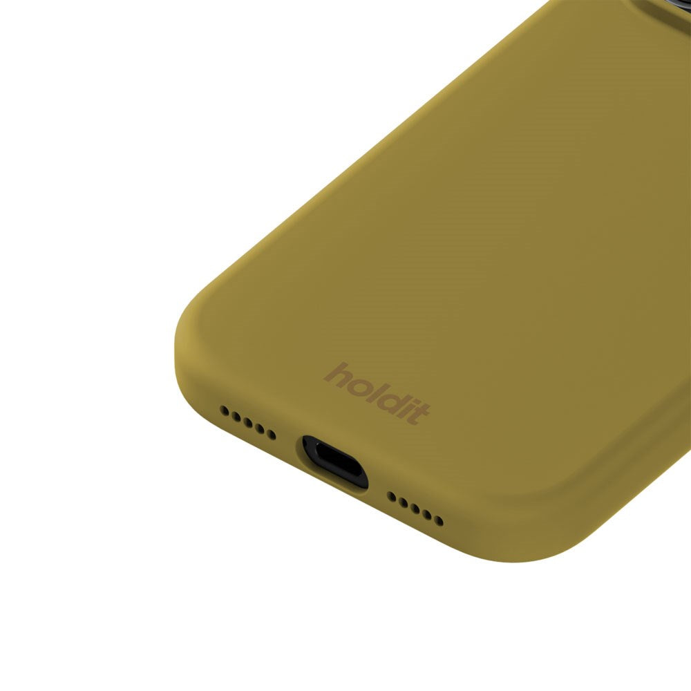 iPhone 17 Pro Holdit Soft Touch Silicone Case - Warm Olive