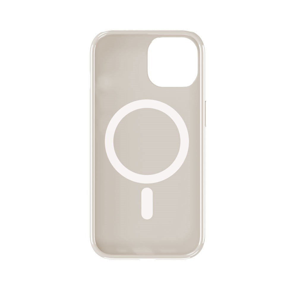 iPhone 16e / 15 / 14 / 13 Holdit Mono Case - MagSafe Compatible - Light Beige / Beige