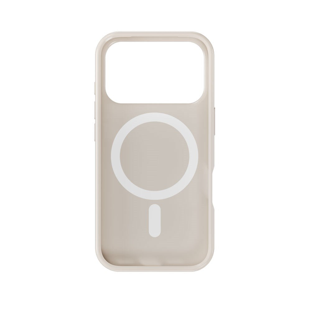 iPhone 17 Pro Holdit Mono Case - MagSafe Compatible - Light Beige / Beige