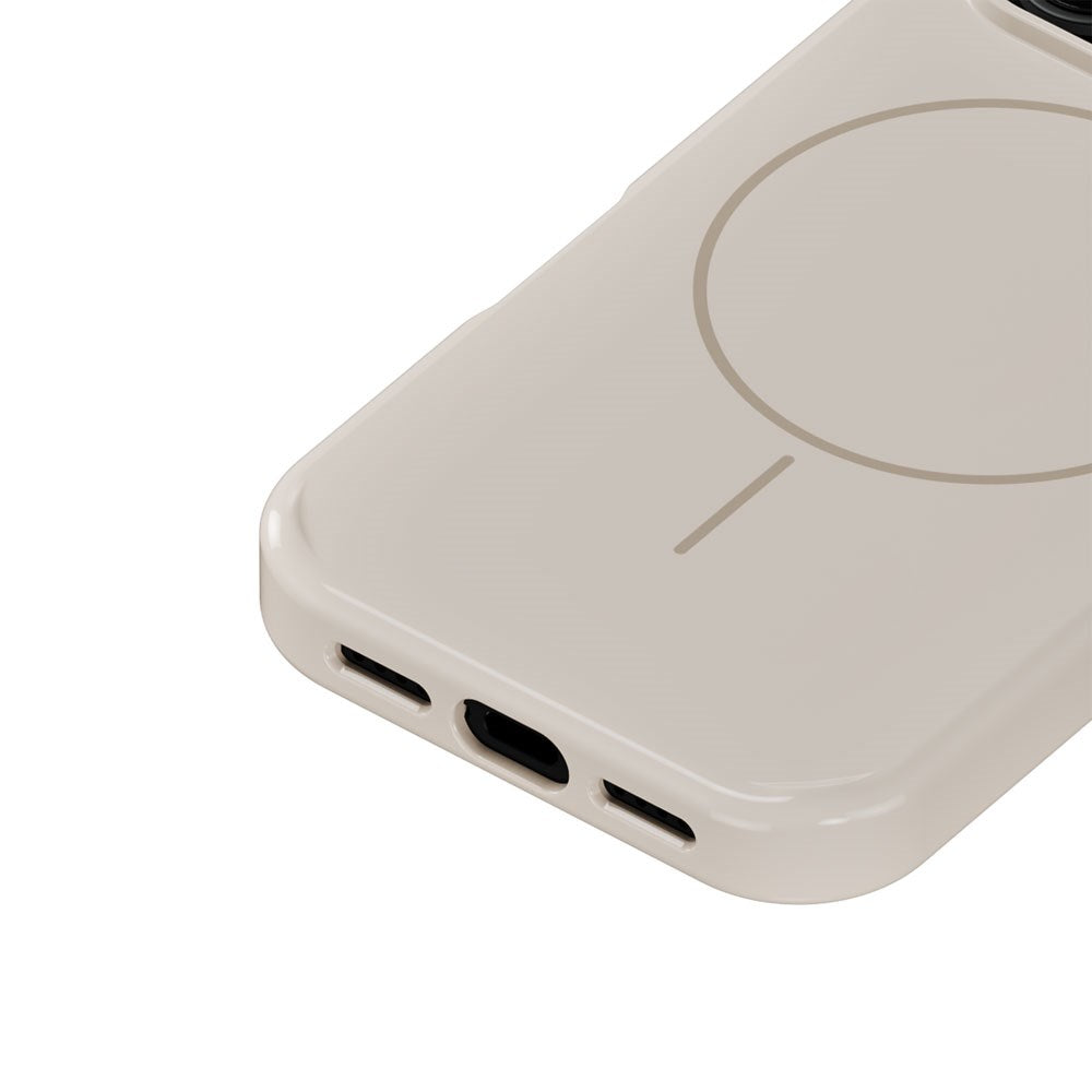 iPhone 17 Pro Max Holdit Mono Case - MagSafe Compatible - Light Beige / Beige