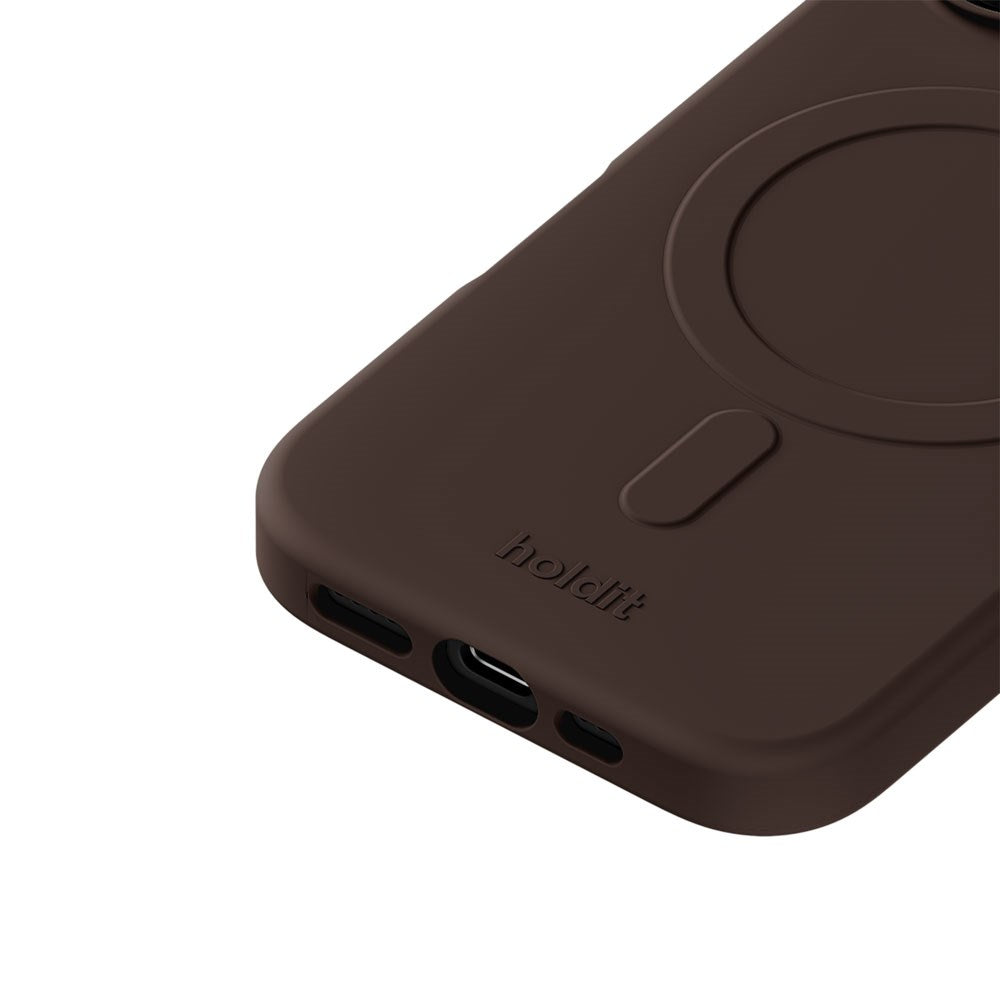 iPhone 16 Holdit Soft MagSafe Case - Chocolate