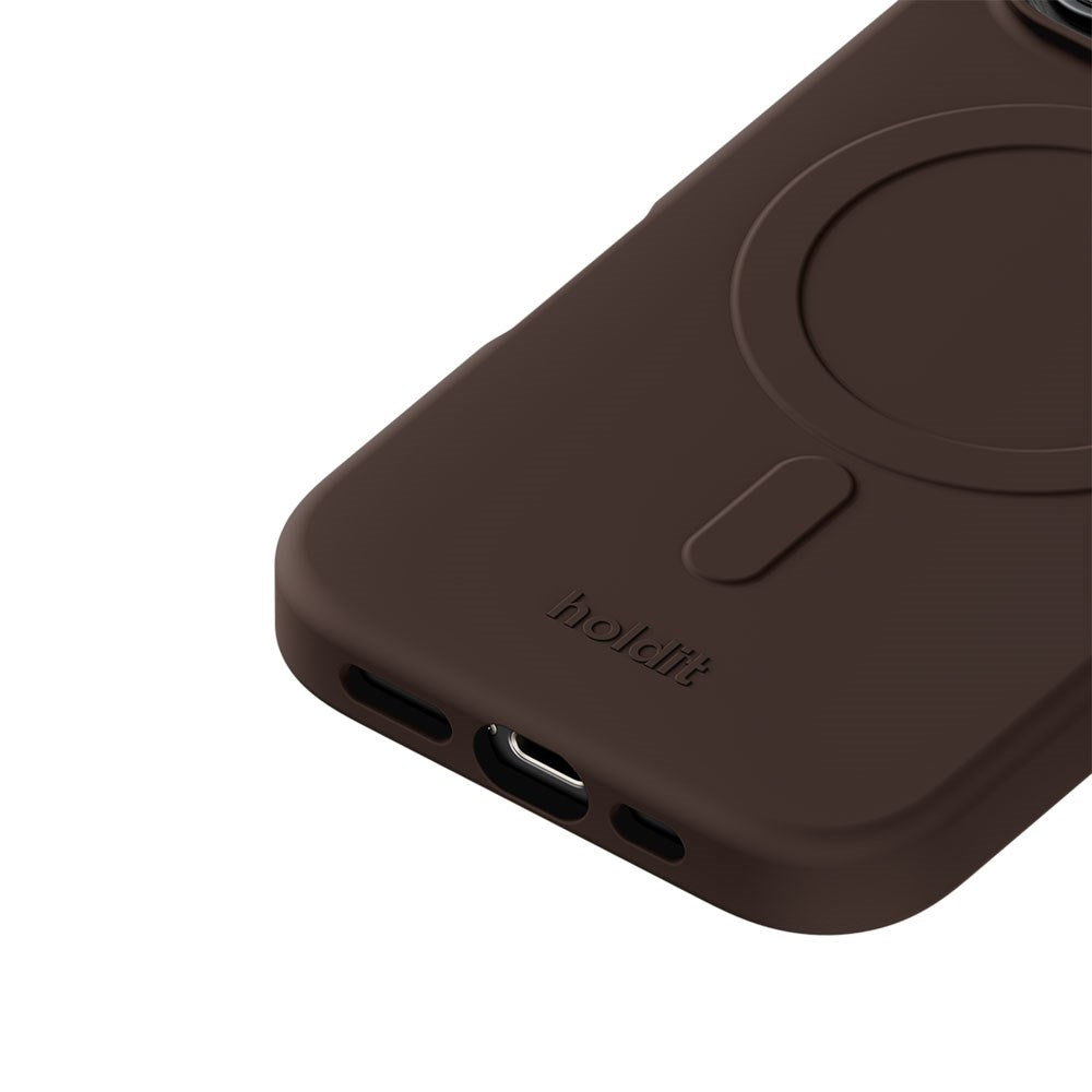 iPhone 16 Pro Holdit Soft MagSafe Case - Chocolate