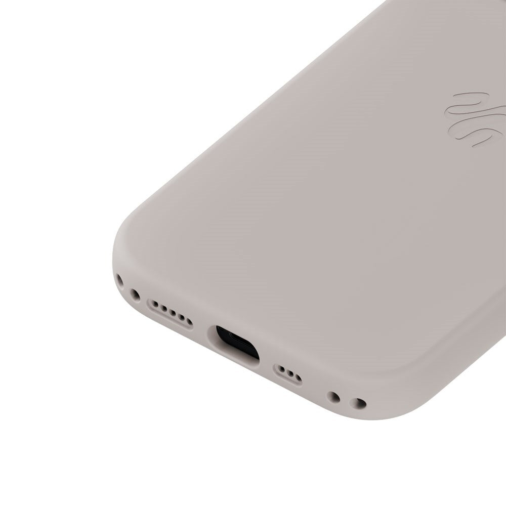 iPhone 15 / 14 / 13 Holdit Soft Touch MagSafe Silicone Case - Wool Gray