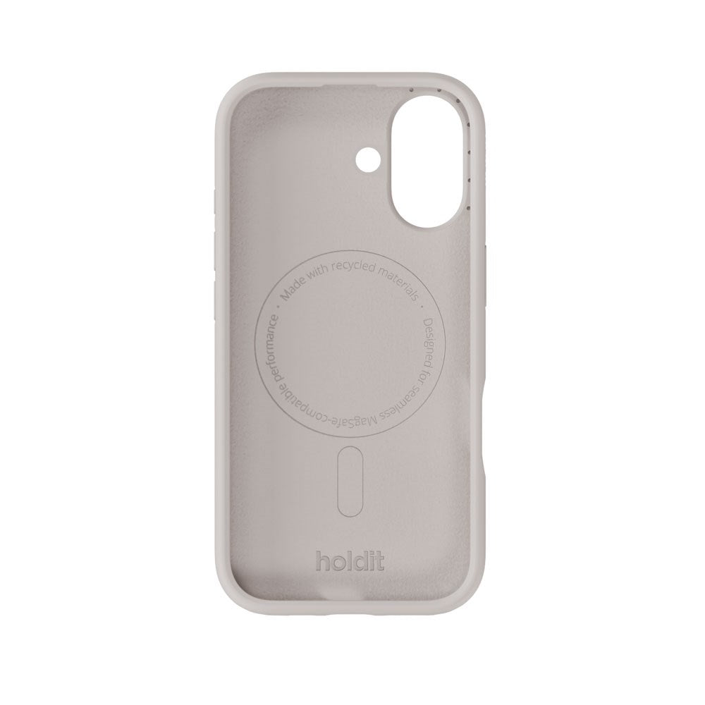 iPhone 17 Holdit Soft Touch MagSafe Silicone Case - Wool Gray