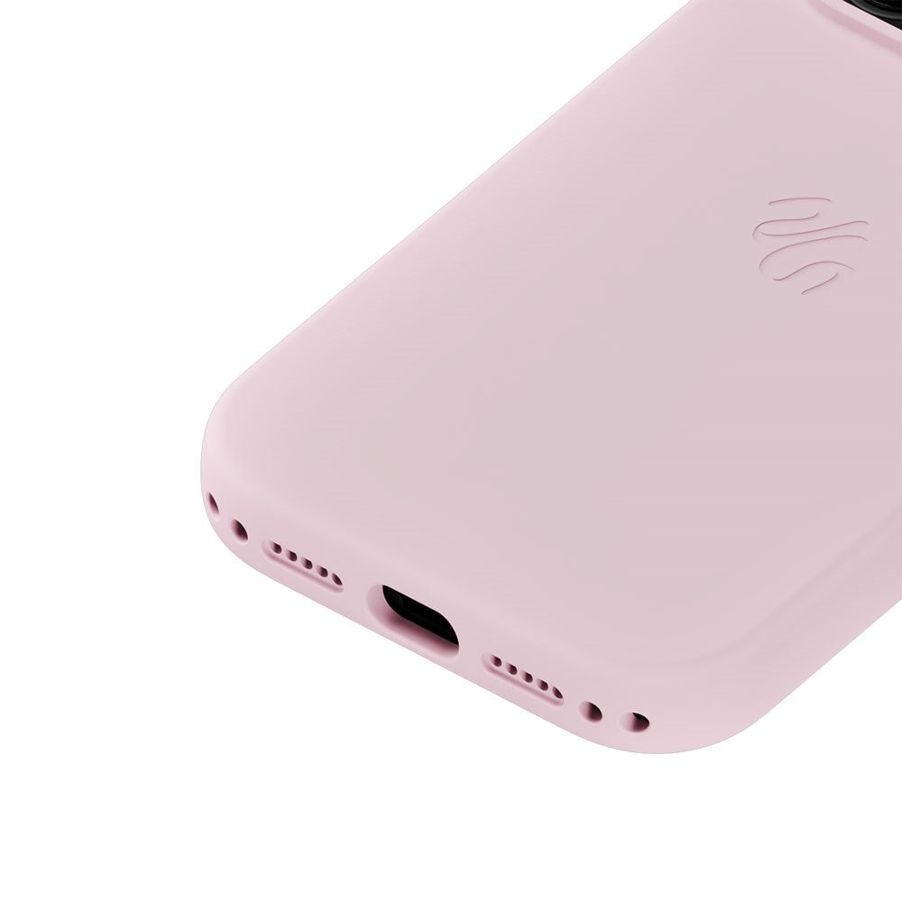 iPhone 17 Pro Max Holdit Soft Touch MagSafe Silicone Case - Pale Pink