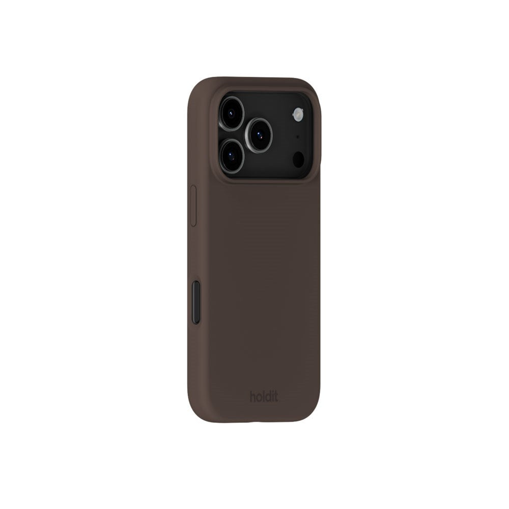 iPhone 18 Pro Max / 17 Pro Max Holdit Soft Touch Silicone Case - Chocolate