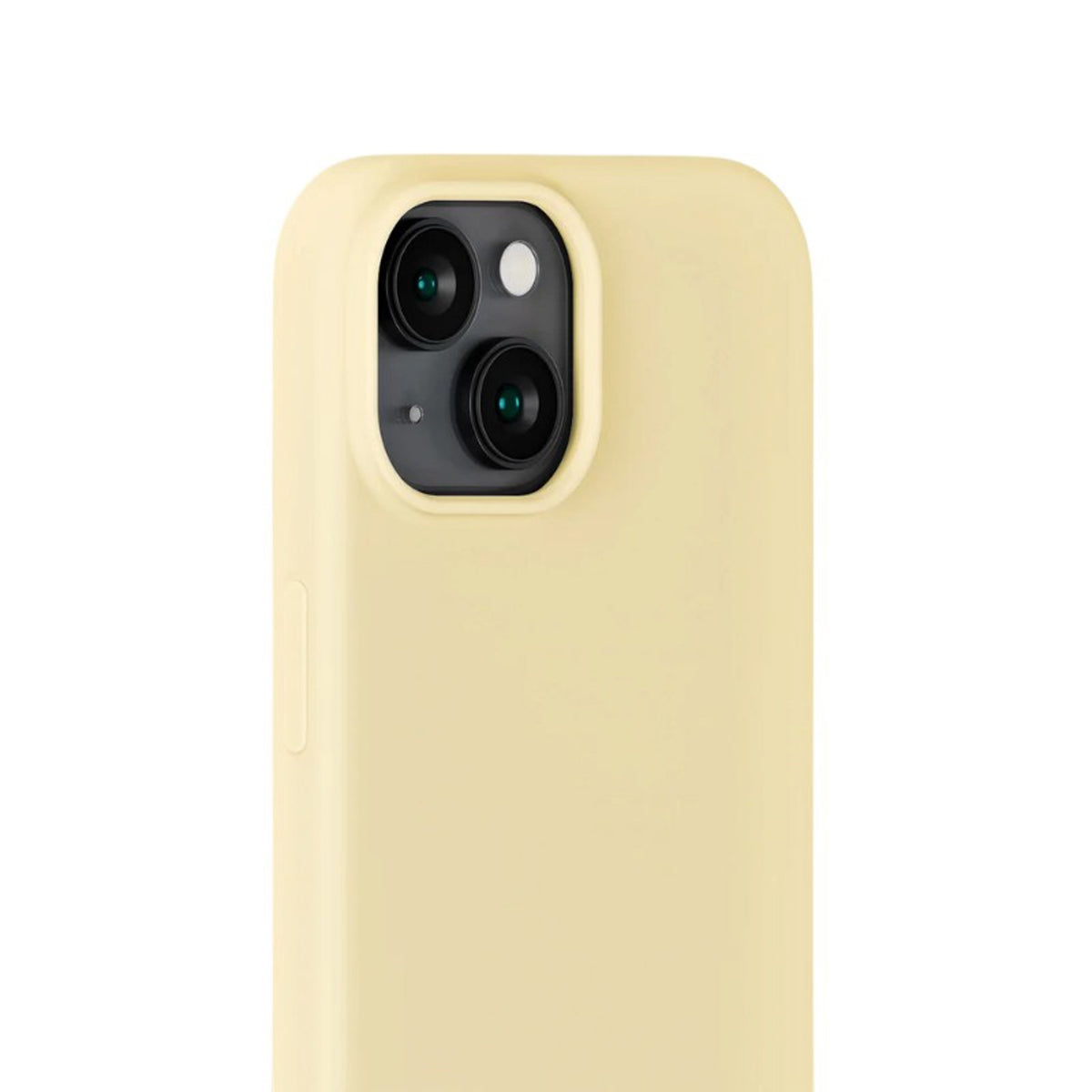 iPhone 15 Holdit Soft Touch Silicone Case - Butter Yellow