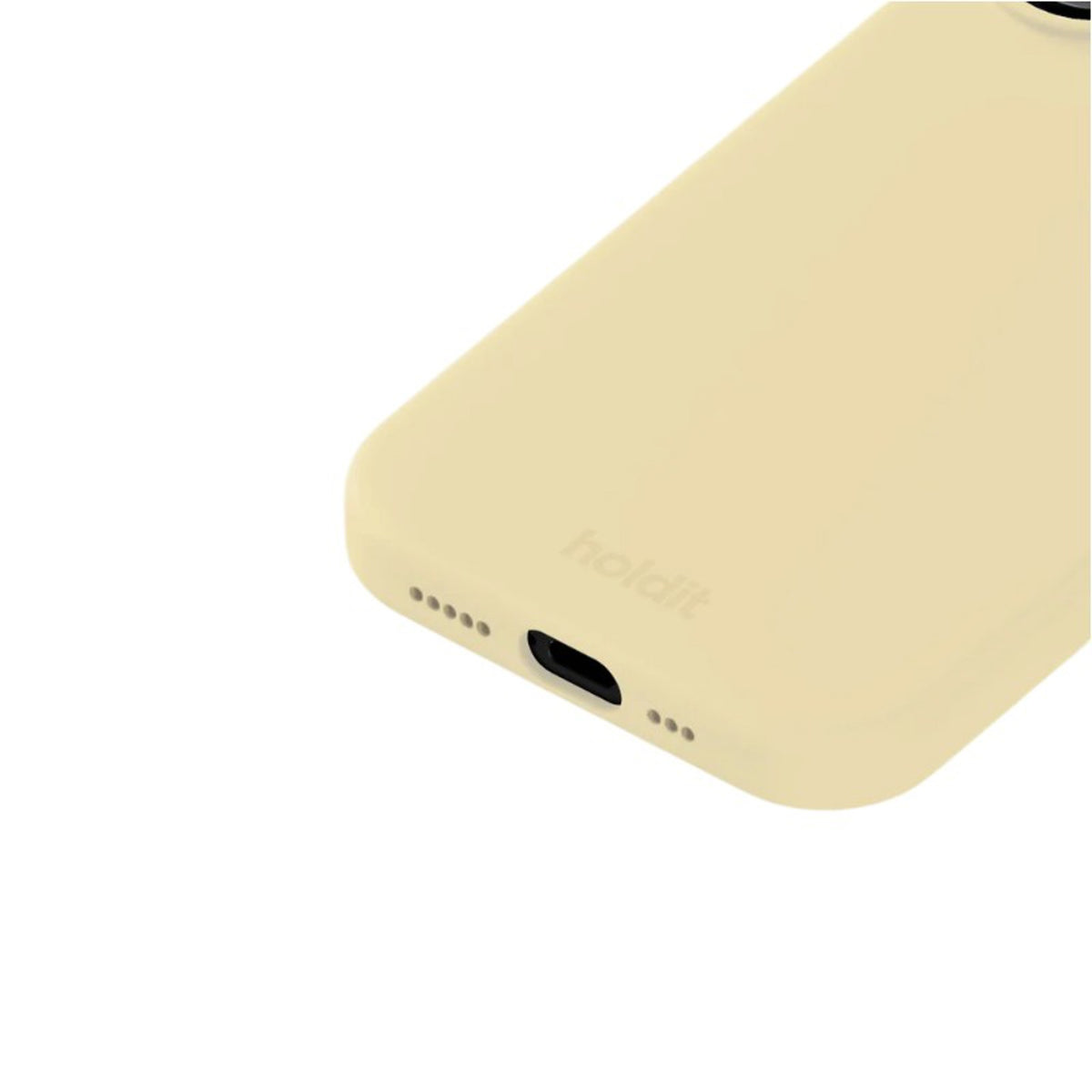 Holdit iPhone 17 Soft Touch Silicone Case - Butter Yellow