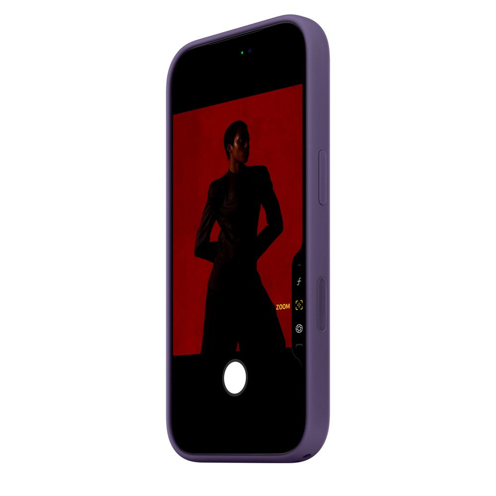 Original Apple iPhone 17 Pro Silicone Case - MagSafe Compatible - Purple Fog (MGFG4ZM/A)