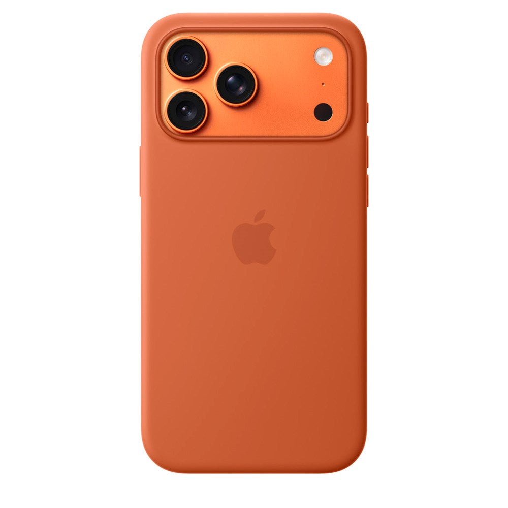 Original Apple iPhone 17 Pro Max Silicone Case - MagSafe Compatible - Terra Cotta (MGFQ4ZM/A)