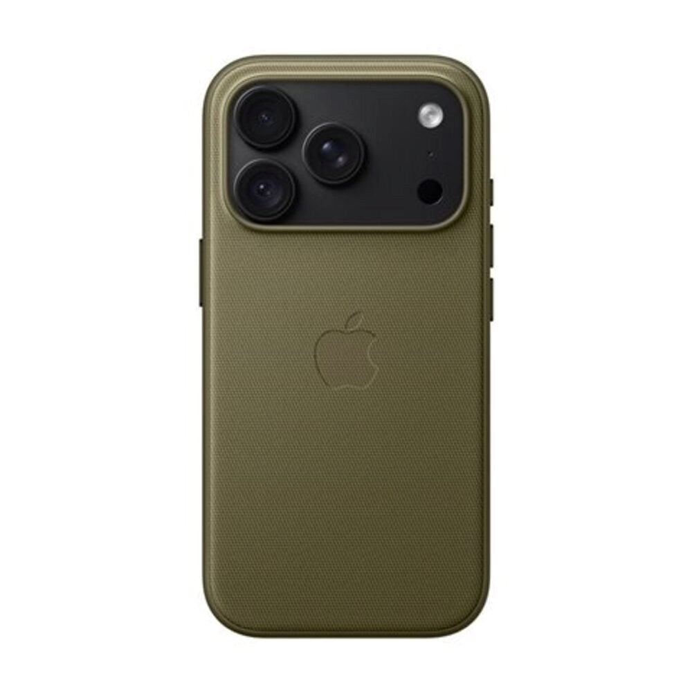 Original Apple iPhone 18 Pro TechWoven Case - MagSafe Compatible - Olive (MKD34ZM/A)