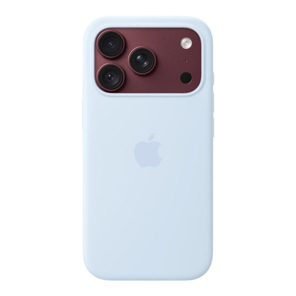 Original Apple iPhone 18 Pro Silicone Case - MagSafe Compatible - Crisp Blue (MK8W4ZM/A)