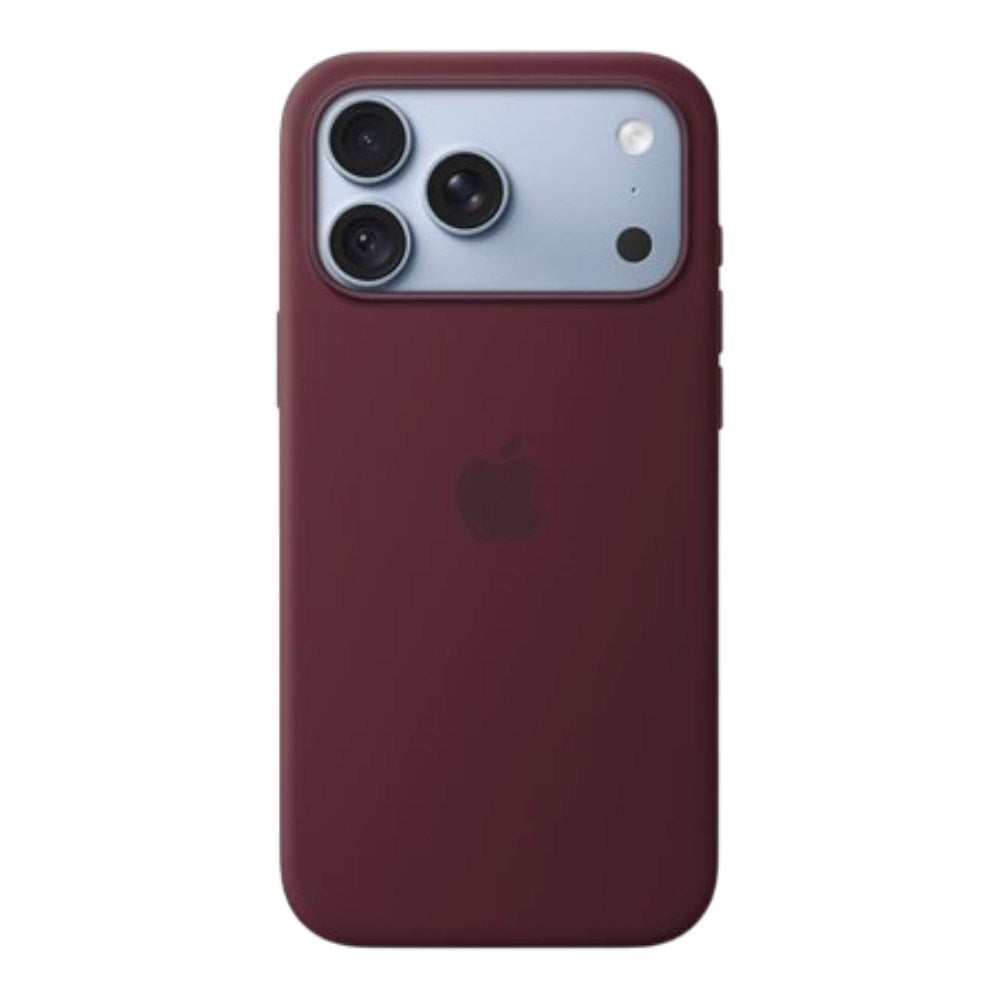 Original Apple iPhone 18 Pro Max Silicone Case - MagSafe Compatible - Burgundy (MK914ZM/A)