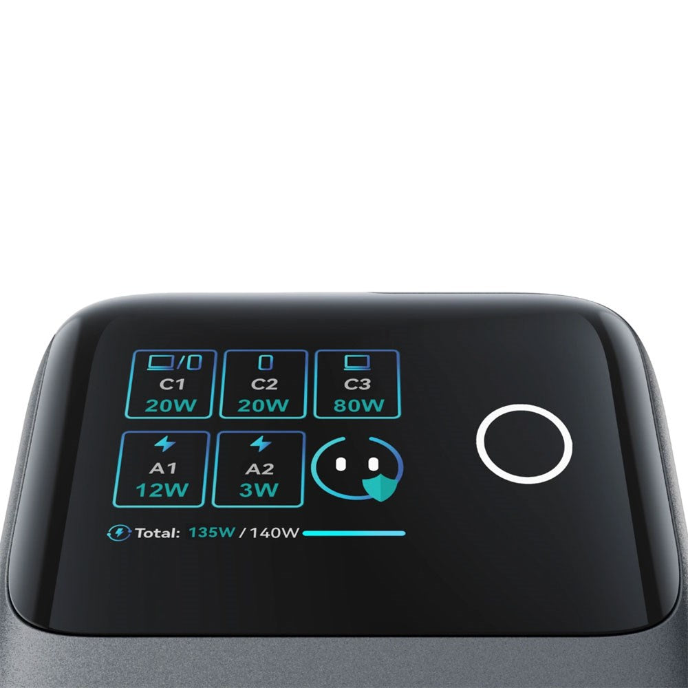 Joyroom Podix JR-TRD01 140W Desktop Charger - Grey
