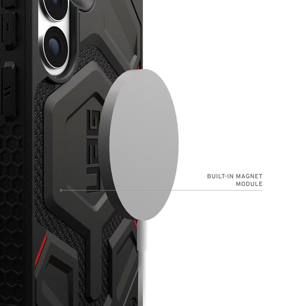 Samsung Galaxy S26+ (Plus) UAG Monarch Pro Kevlar Hybrid Case - MagSafe Compatible - Black