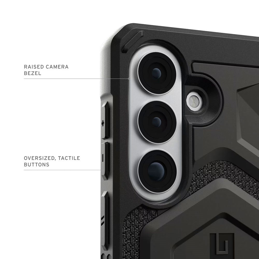 Samsung Galaxy S26+ (Plus) UAG Monarch Pro Kevlar Hybrid Case - MagSafe Compatible - Black