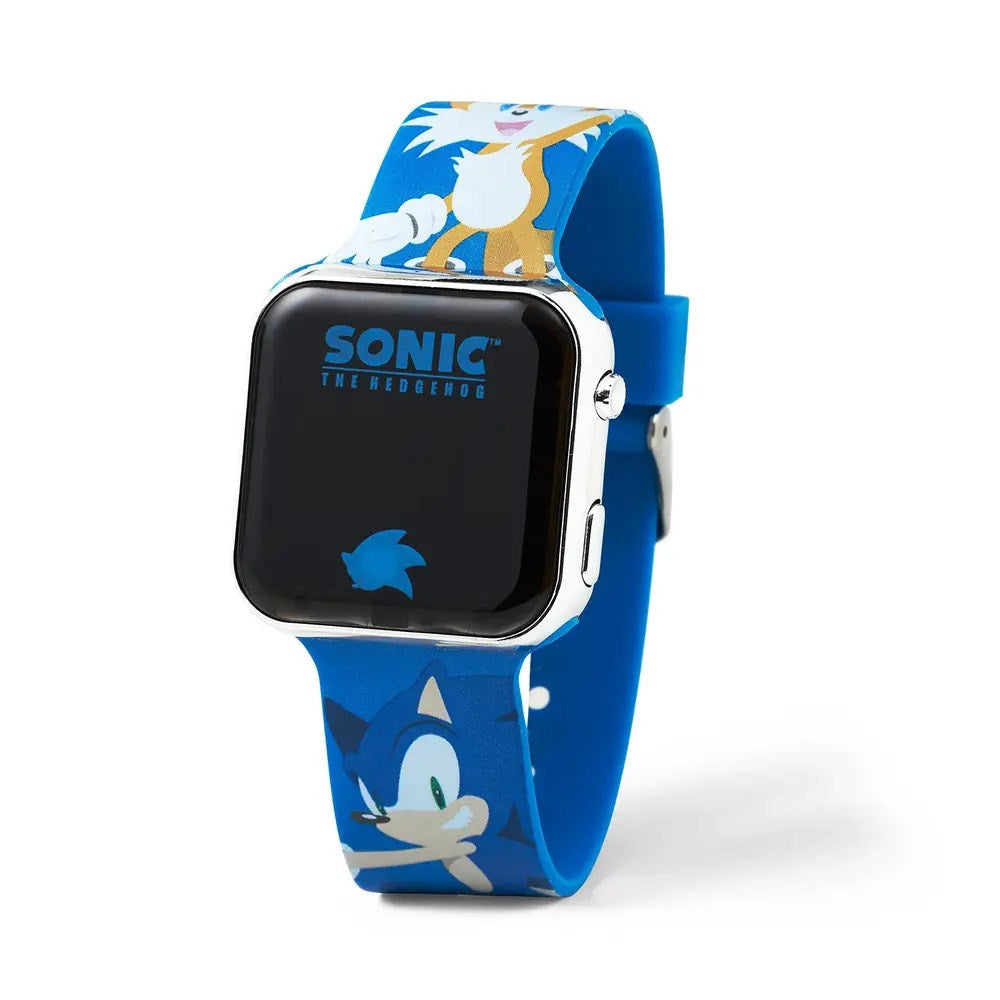 Accutime LED Watch for Kids with Adjustable Strap - Sonic V2