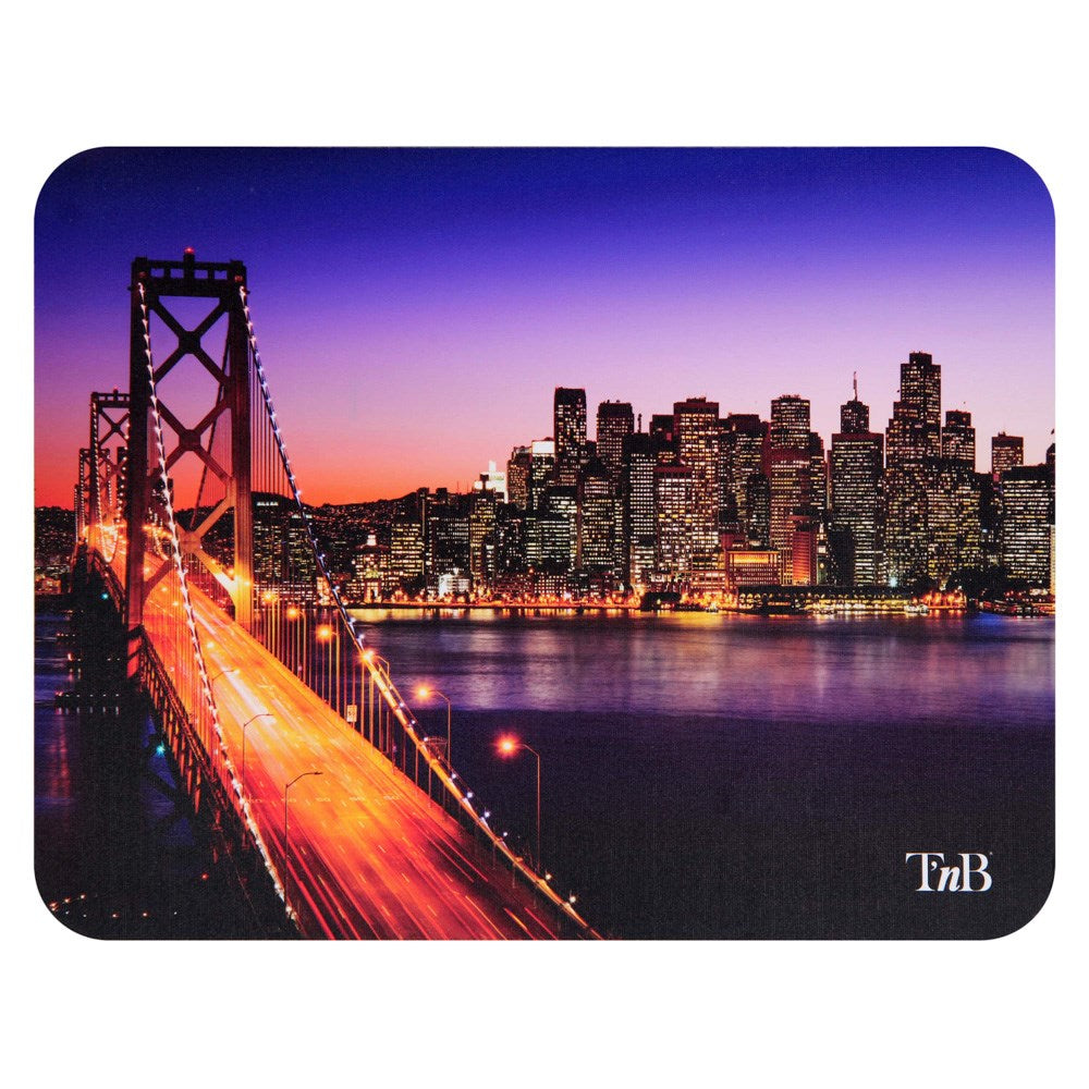 T'NB Mouse Mat with Design - Manhattan