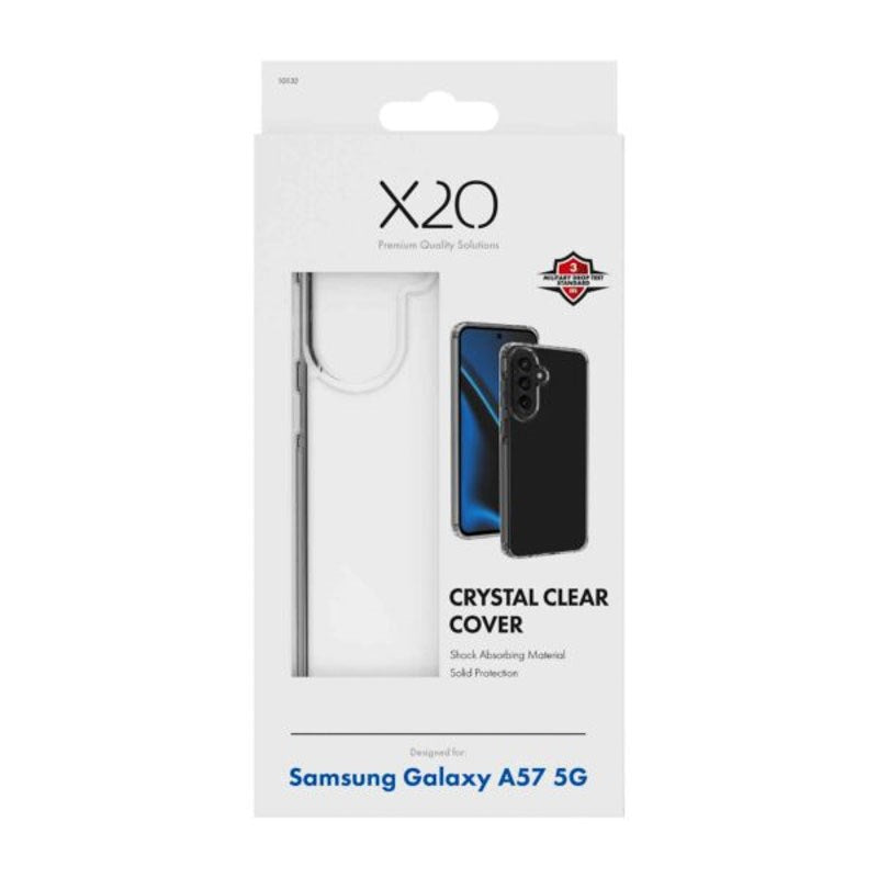 Samsung Galaxy A57 X2O Crystal Clear Case - Transparent