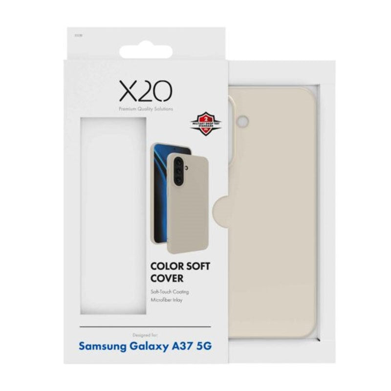 Samsung Galaxy A37 X2O Color Soft Case - Beige