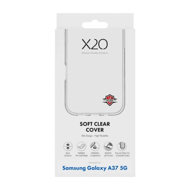 Samsung Galaxy A37 X2O Clear Soft Case - Transparent