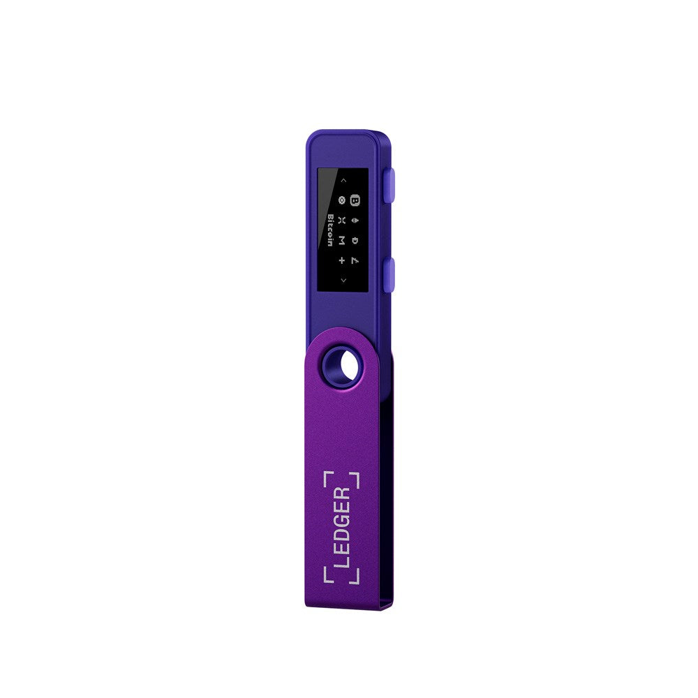 Ledger Nano S Plus Crypto Hardware Wallet - Amethyst Purple