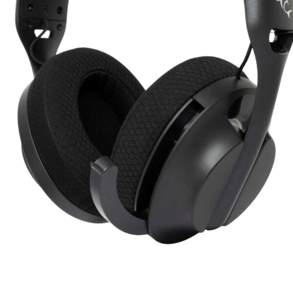 White Shark On-Ear Wireless Gaming Headphones with Microphone - Black