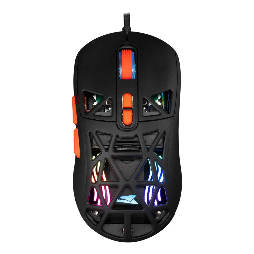 Baracuda SEAL Gaming Mouse - 7D / 12800 DPI - Black