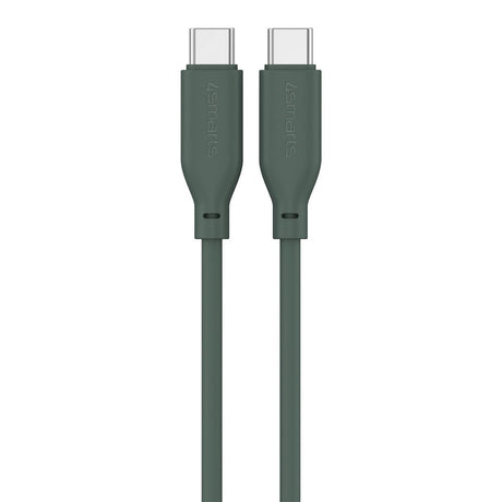 4smarts High Flex USB-C to USB-C Cable 60W - 1.5 Meter - Green