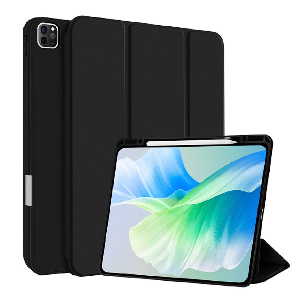 iPad Pro 13" (2025 / 2024) 4smarts Basic Folio Case w. Pen Holder - Black