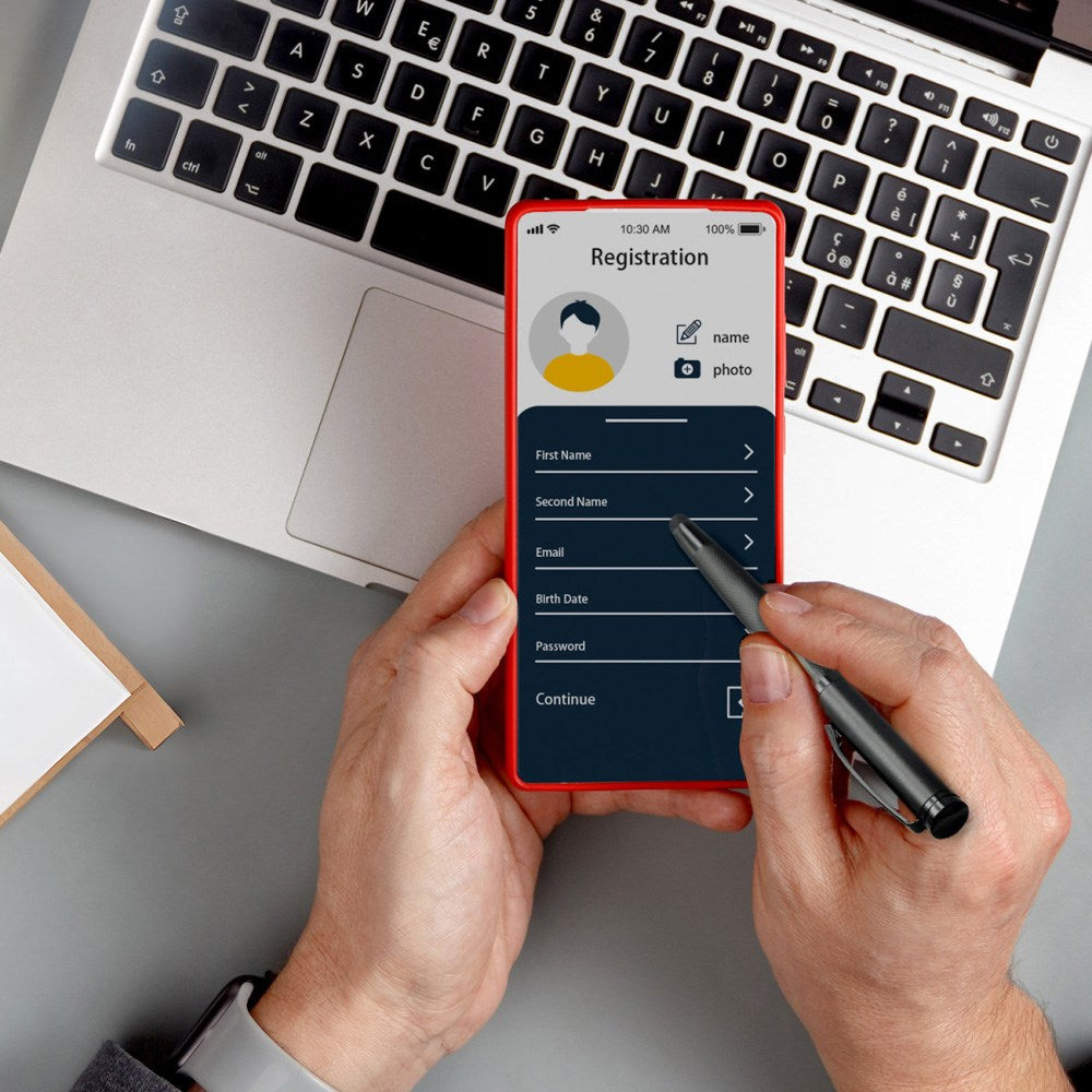 4smarts 2-in-1 Stylus Pen - Black