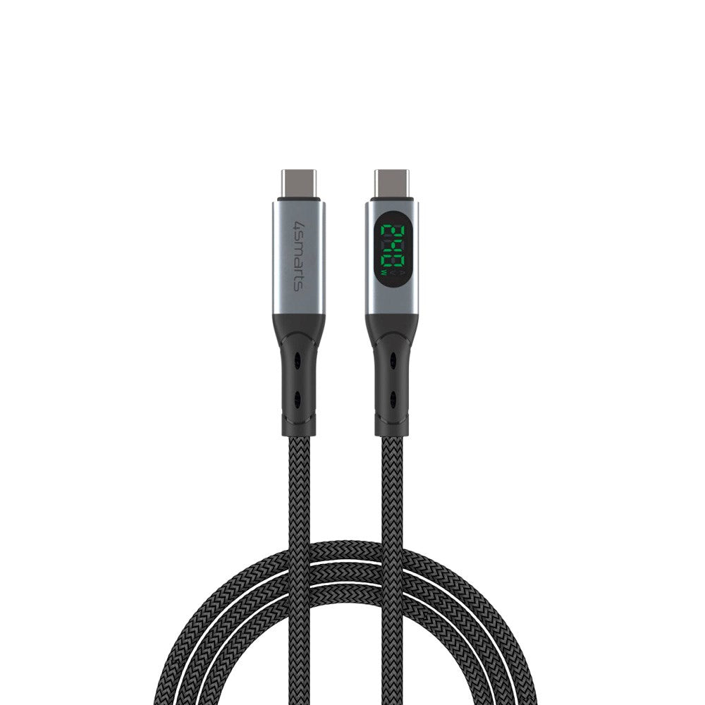 4smarts DigitCord Enterprise USB-C Cable 240W - 1.5m - Black