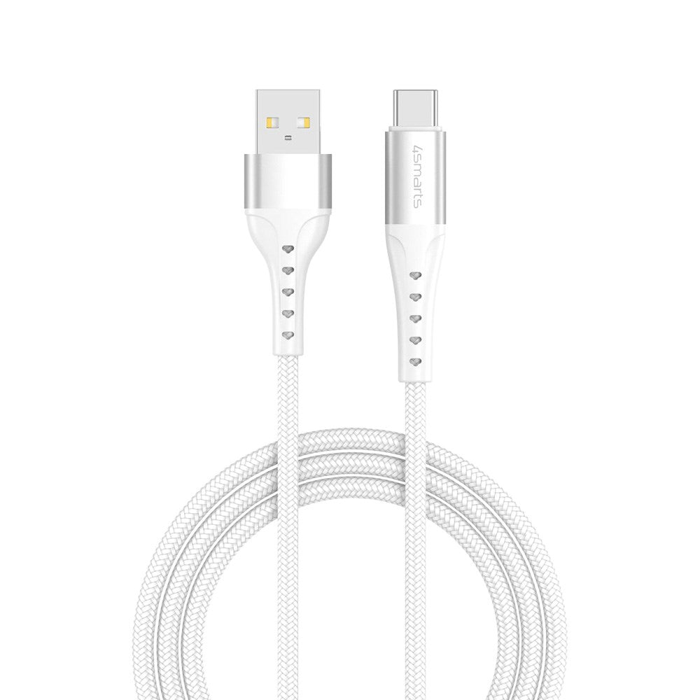 4smarts PrimeCord USB-C to USB-A Cable 18W - 1.5 m - White