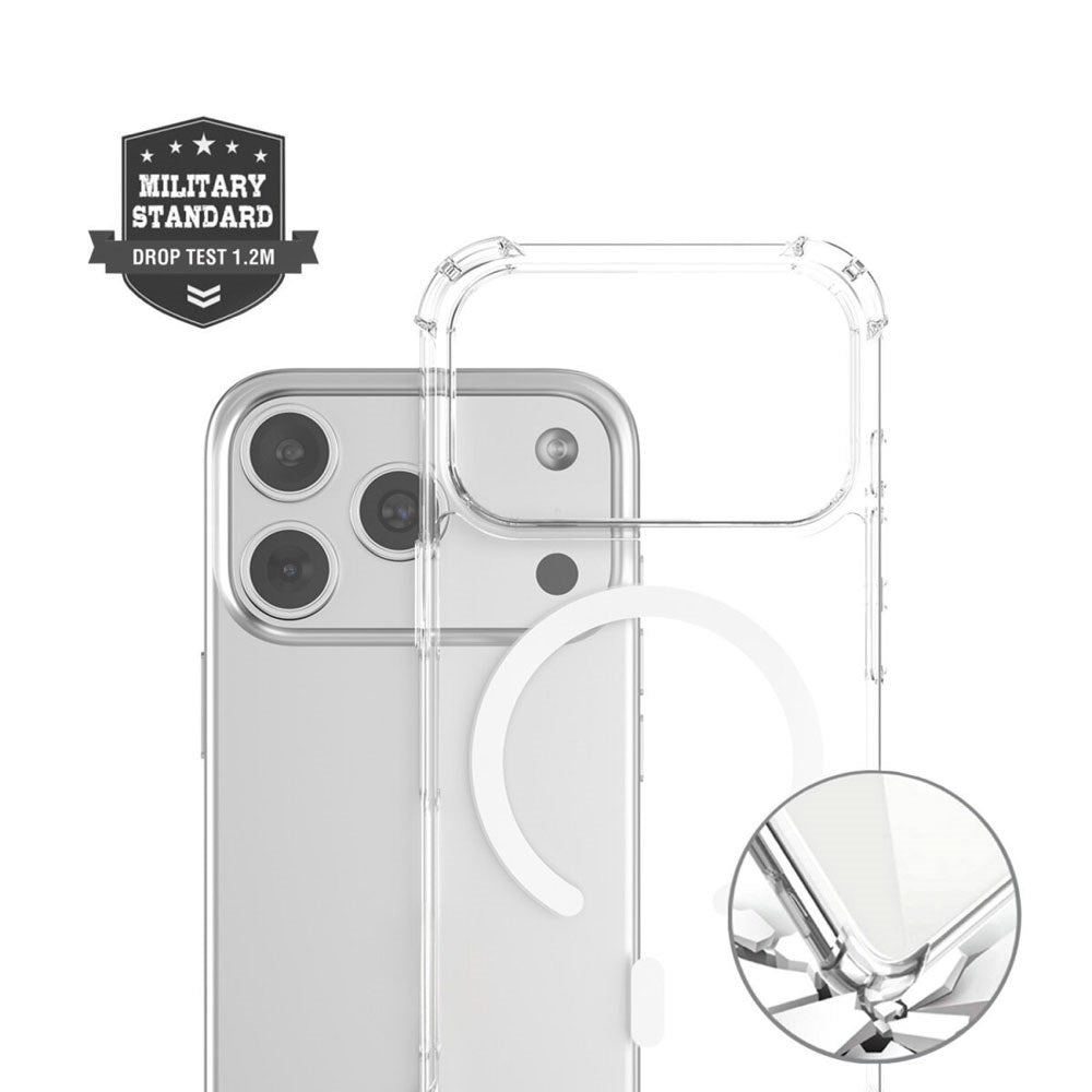 iPhone 17 Pro 4Smarts IBIZA Hybrid Case - MagSafe Compatible - Transparent