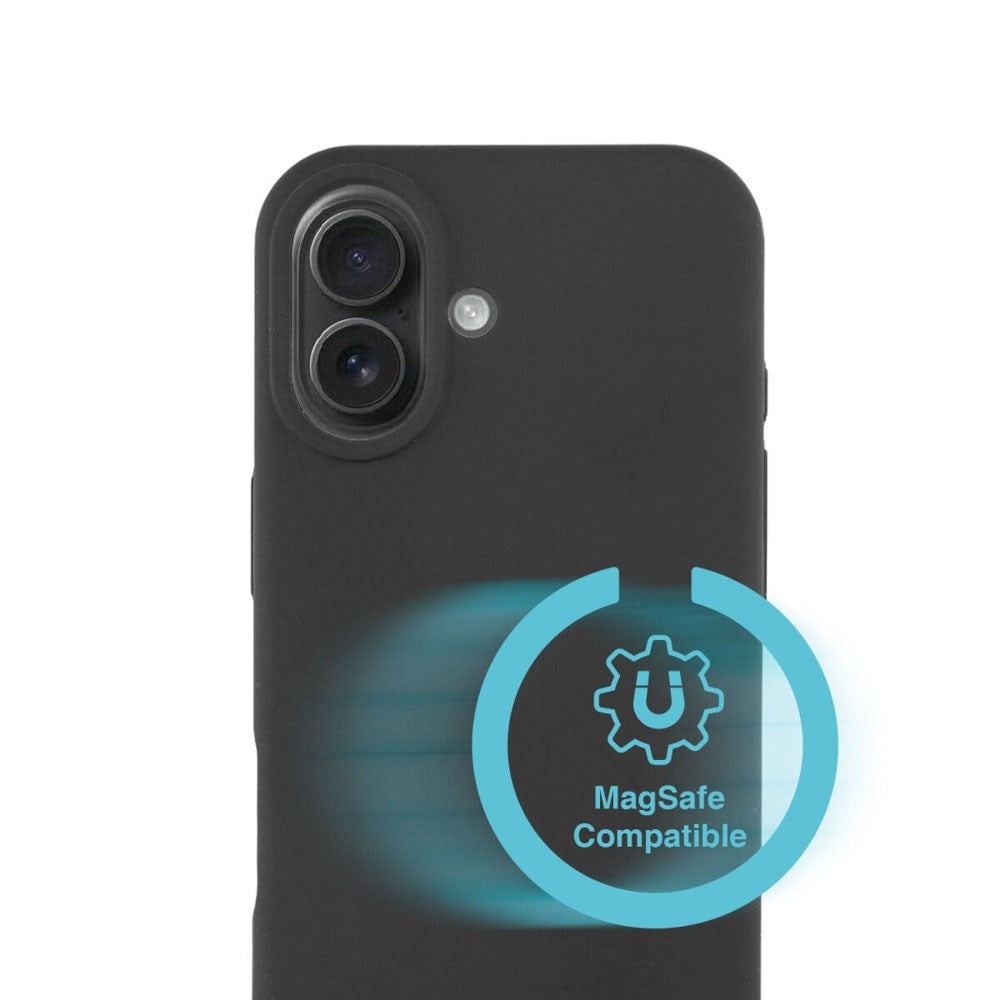 iPhone 17 4Smarts Silicone Case - MagSafe Compatible - Black