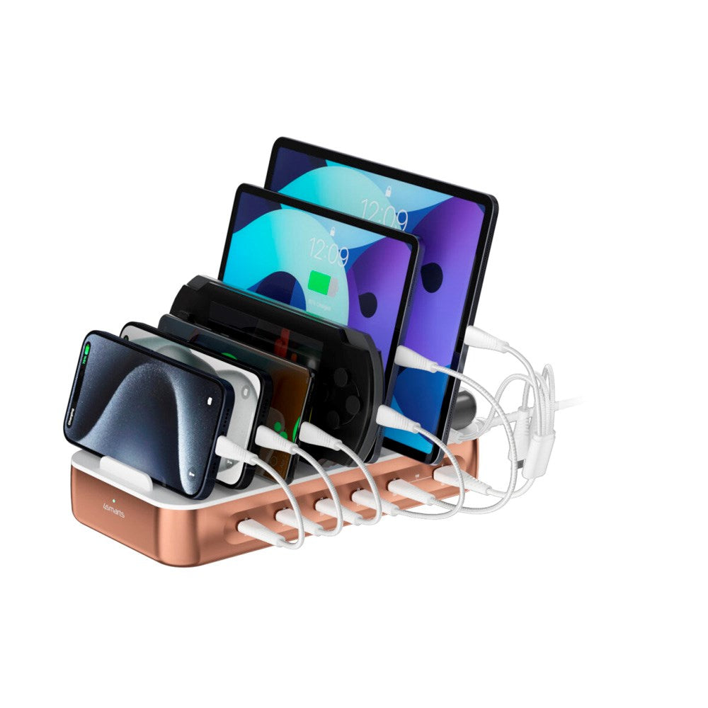 4smarts 9-in-1 Charging Dock 100W - Rose Gold
