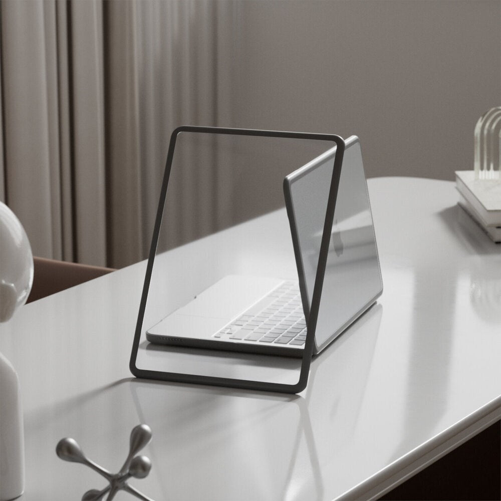 MacBook Neo 13 A18 Pro (2026) 4smarts Case with Shock-Absorbing Edges - Transparent / Black